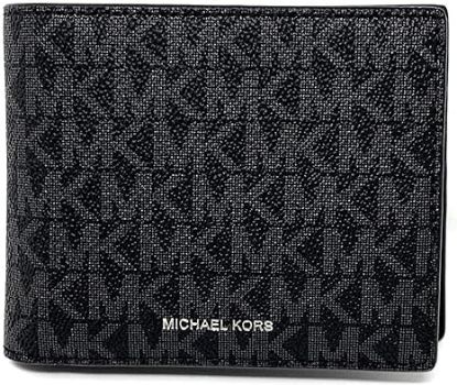 Picture of Michael Kors Men's Cooper Billfold with Passcase Wallet (Black)